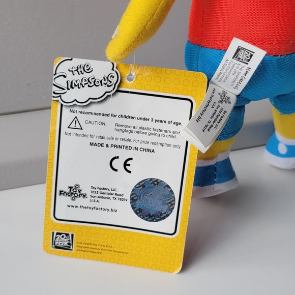 The Simpsons Bart Simpson plush - Picture 8 of 10
